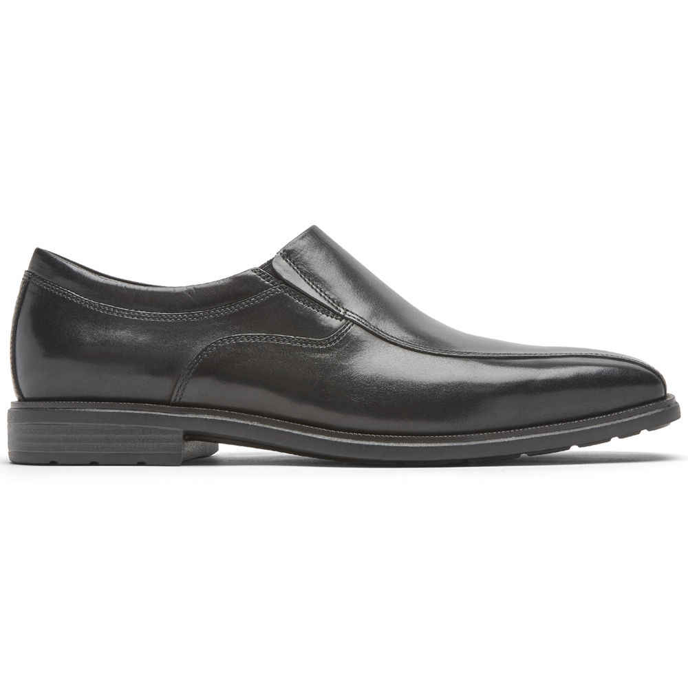 Rockport Singapore Mens Slip-On - Dres Sports Business 2 Black - UQ7602834